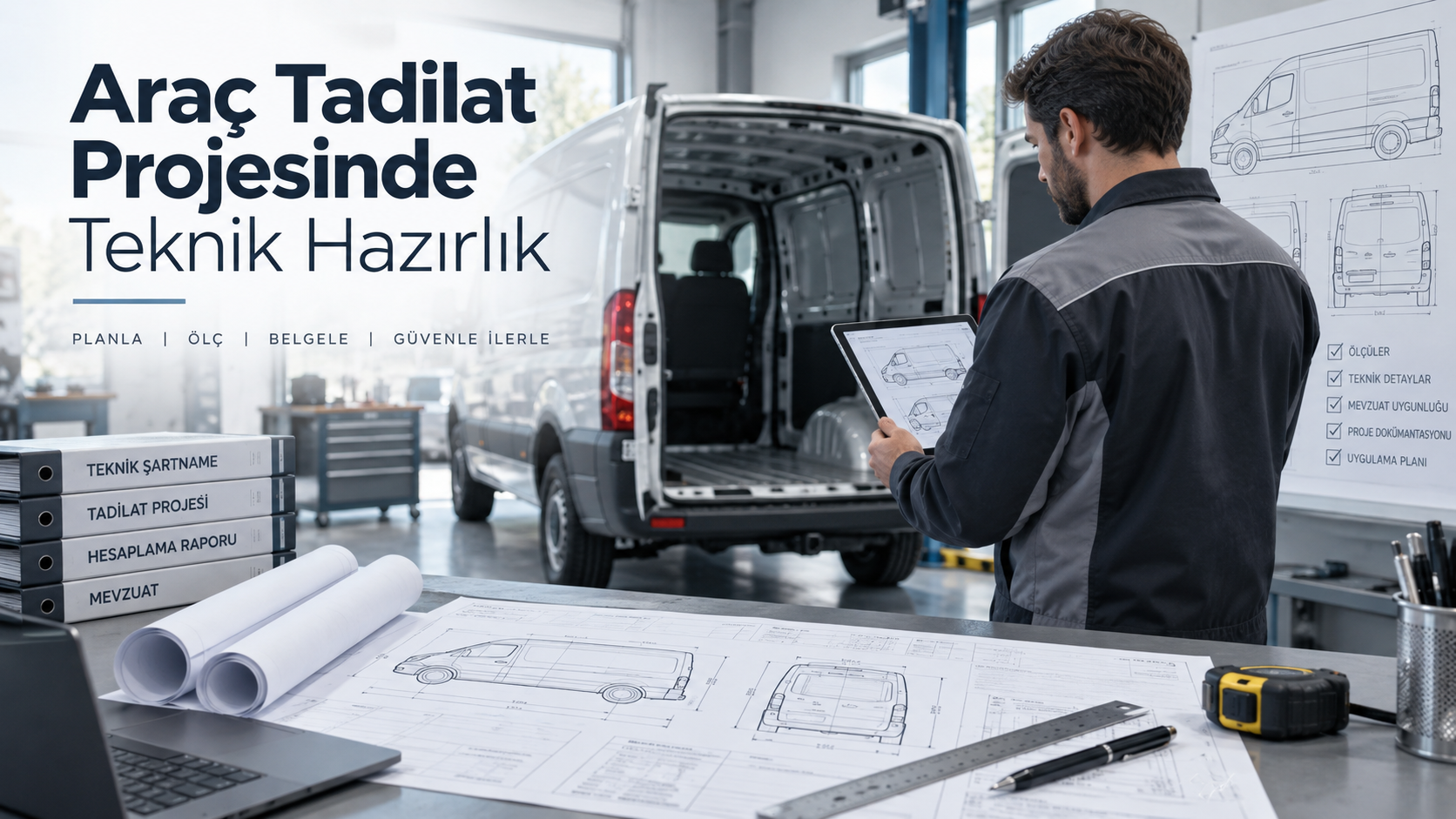 Araç Tadilat Projesinde Teknik Hazırlık